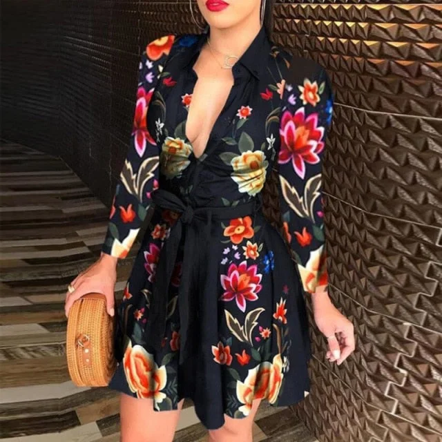 Floral Black