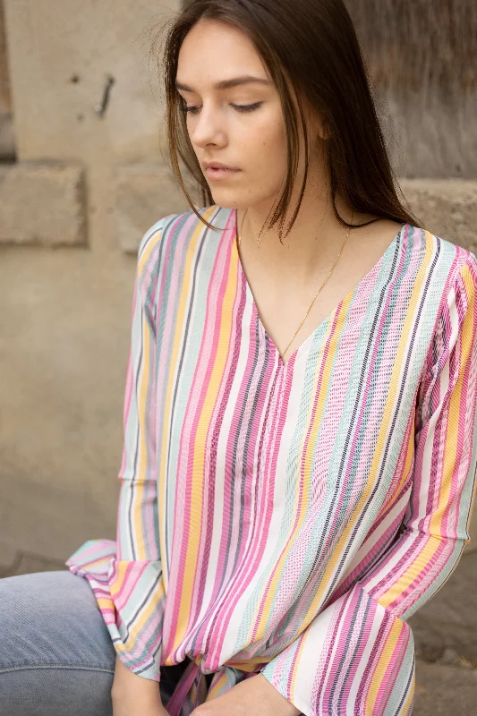 Candy Stripe Blouse