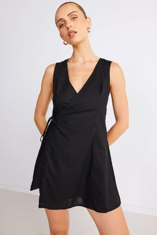 ELLIE WRAP DRESS