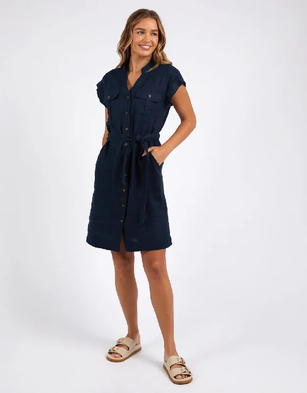 Foxwood Harlow Dress - Dark Sapphire