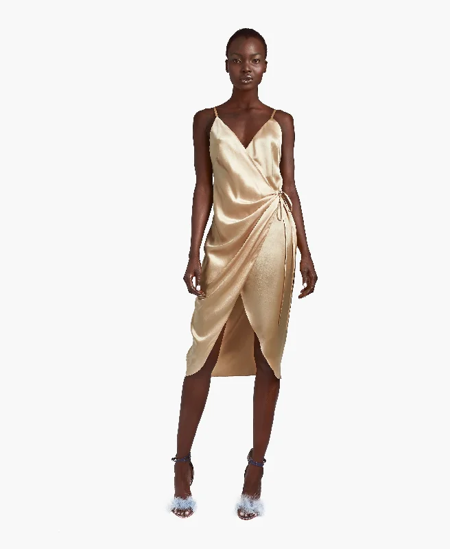 Gold Silky Wrap