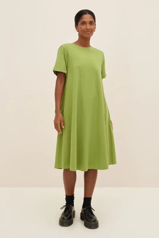 Kowtow Classic A-line Dress Leaf