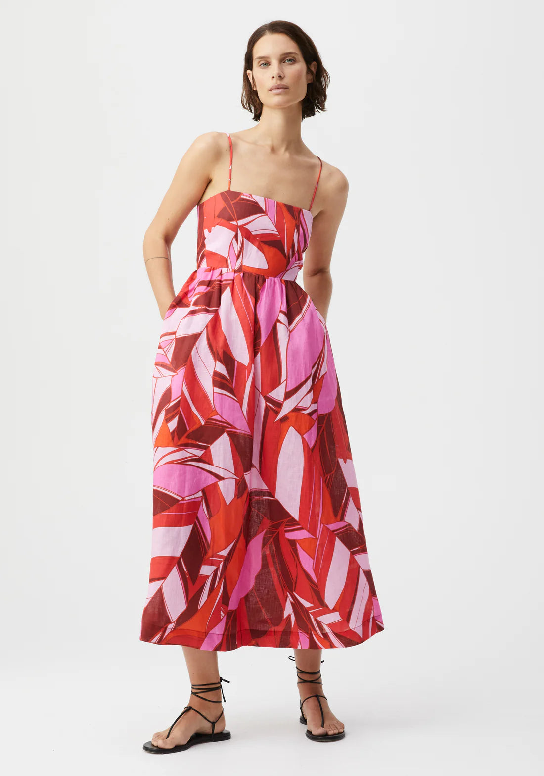 Morrison Rosita Strappy Dress Print