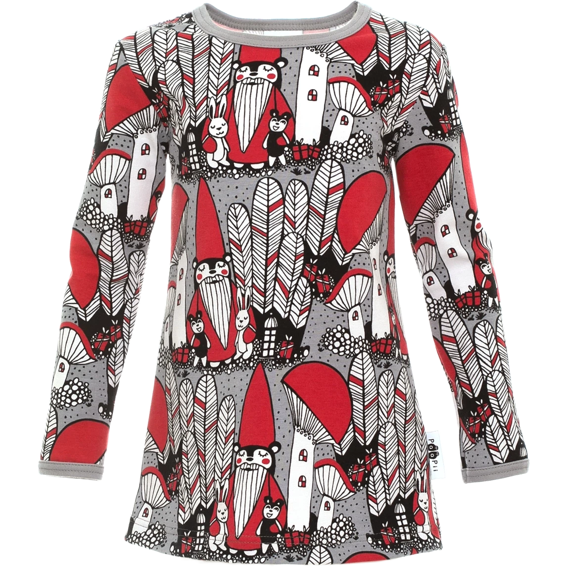 Christmas Forest VIENO Long Sleeve Tunic