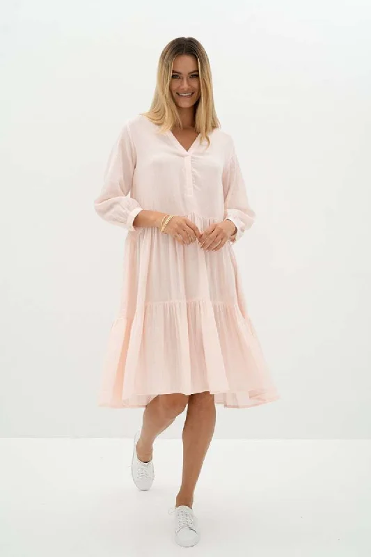 Sanctuary Dress in Soft Pink HS23204 by Humidity Lifestyle