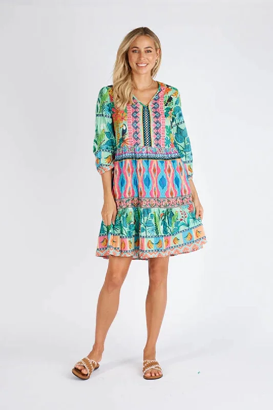 Toucan Dress in Print LULTOUDRE by Lula Life