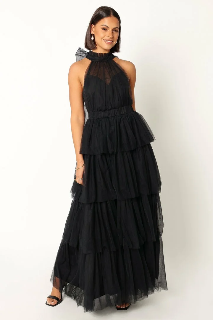 Sheer Elegance: The Perfect Black Dress